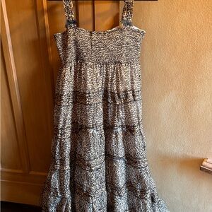 Sister Jane animal Print Midi Dress BNWT